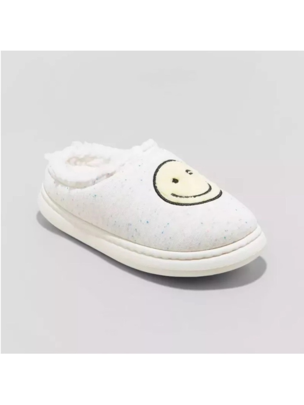 NWOT Kids' Percy Wink Smiley Face Clog Slippers - art class™  size M